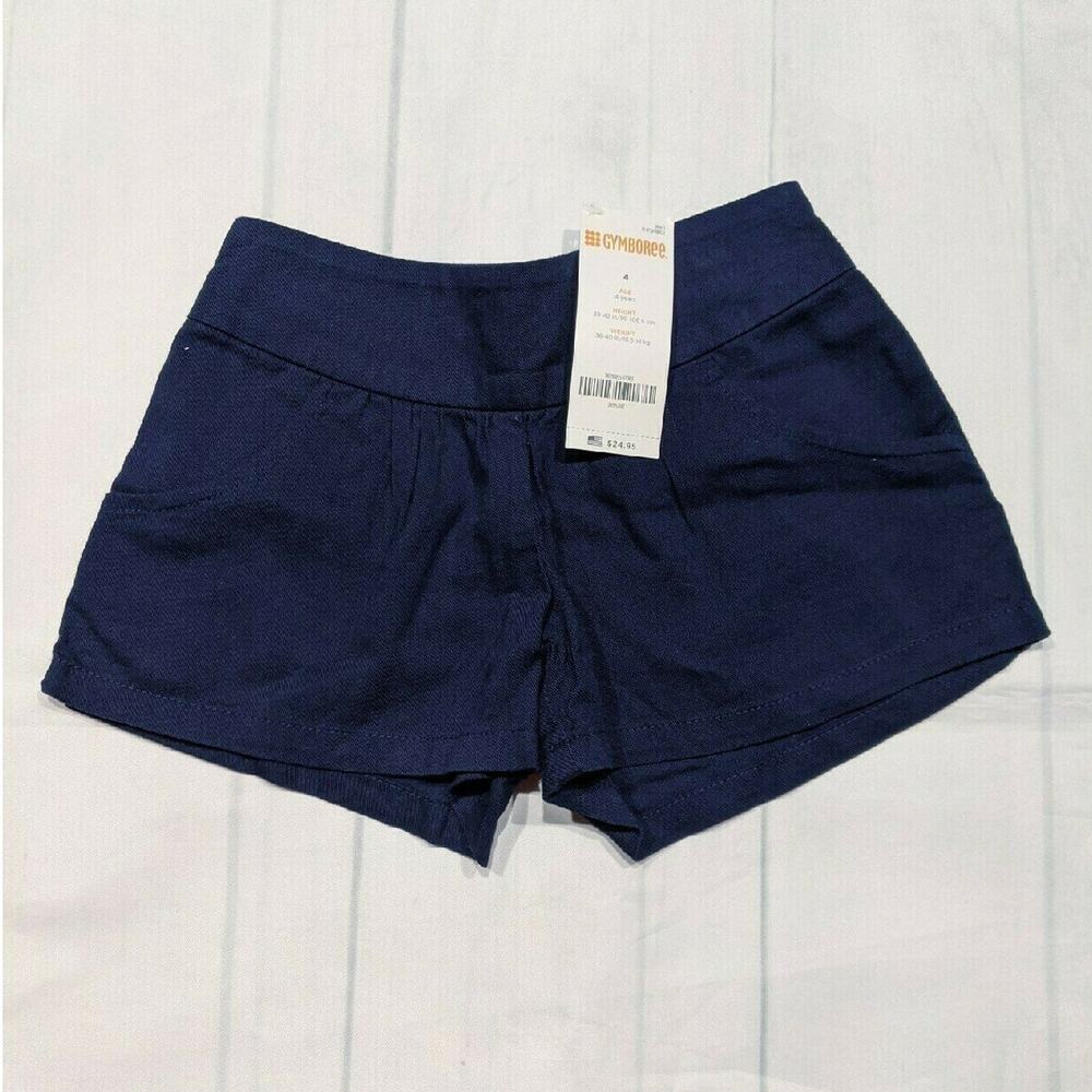 Gymboree Navy Shorts Girls 4